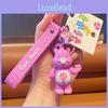 Adorable Licensed Love Bear Keychain Creative Rainbow Bear Backpack Gift Accessory