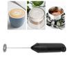 Electric Milk Frother Handheld Battery Operated Multi Purpose Foam Maker for Coffee and Hot Chocolate