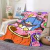 6 Sizes Tuxedo Sam Blanket Japanese Style Soft Flannel Throw Fluffy Bed Comfortable Home Four Season Warm Blanket Baby Gift