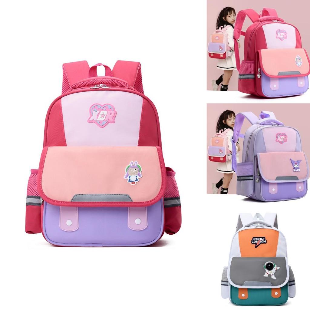 Versatile Nylon Kids Backpack Ideal For Elementary School With Fun Patterns And Colors