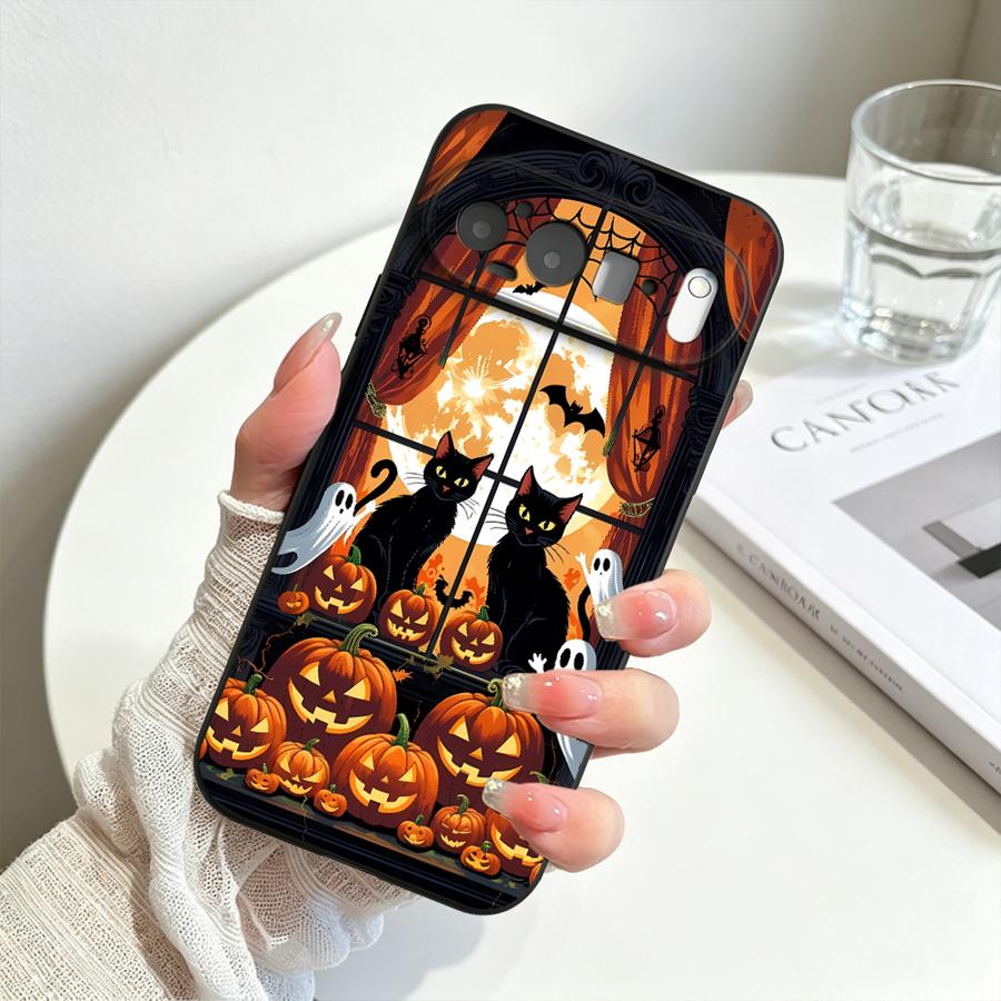 Halloween Bat Castle Case for Google Pixel 11 pro 10a 6 7 8 Pro 6a 11ProXL 9a 7a 10 9 Pro XL 8a Funda Phone Cover