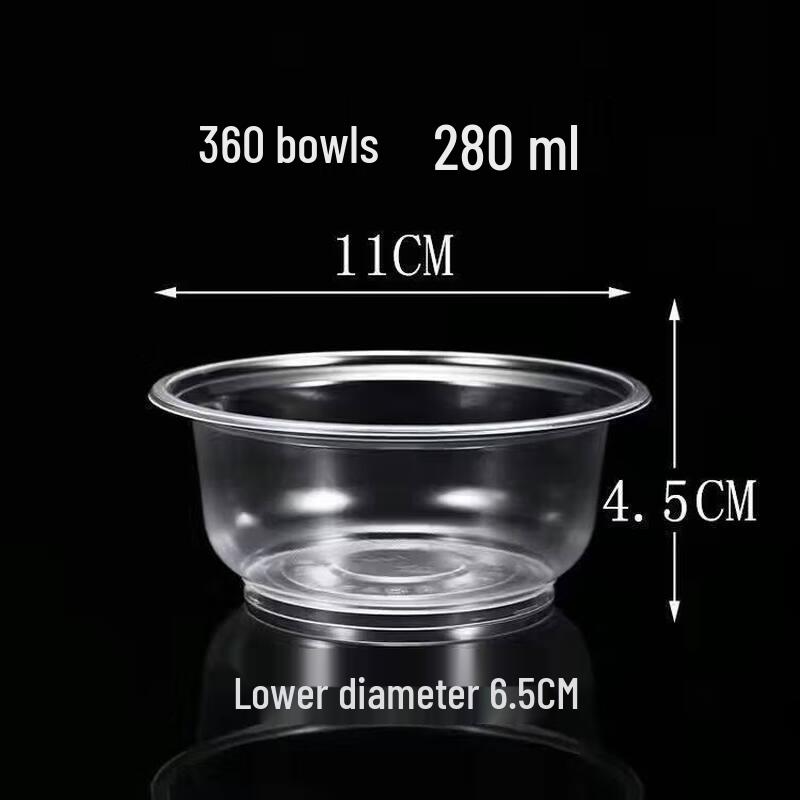 Biaoxing Thickened Disposable Round Tableware Set