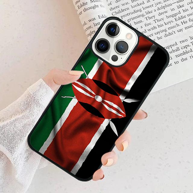 

Kenya Flag Phone Case Cover For iPhone 17 Air 15 16 11 13 14 Pro Max 12 Plus Max Fundas iPhone 11pro max