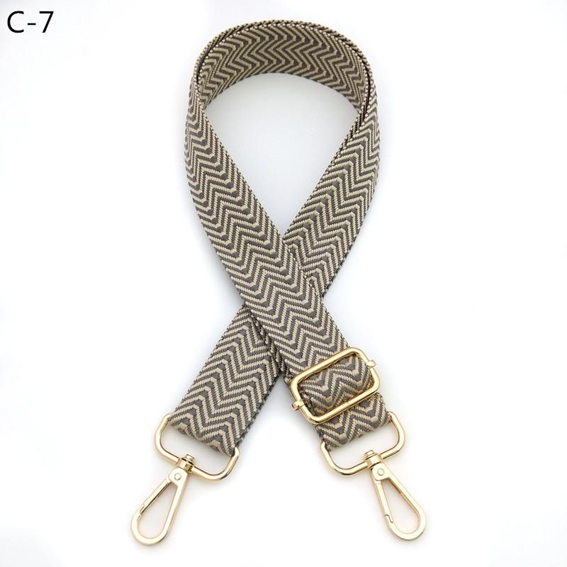 New Arrow Solid Color Bag Shoulder Strap Accessories One Shoulder Oblique Span Adjustable Replacement School Bag Wave Strap