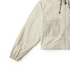 Vans Outdoor Mountain Solid Color Hooded Zip Long Sleeve Jacket Women jackets Oatmeal VN000GS32N1