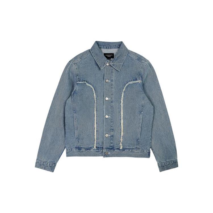 Acme De La Vie/ADLV SS22 Denim Jacket Unisex Blue ADLV-22SS-JKDWST-BLU