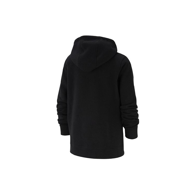 Nike Casual Plush Zip Hoodie Kids Tops Black BV3699-010