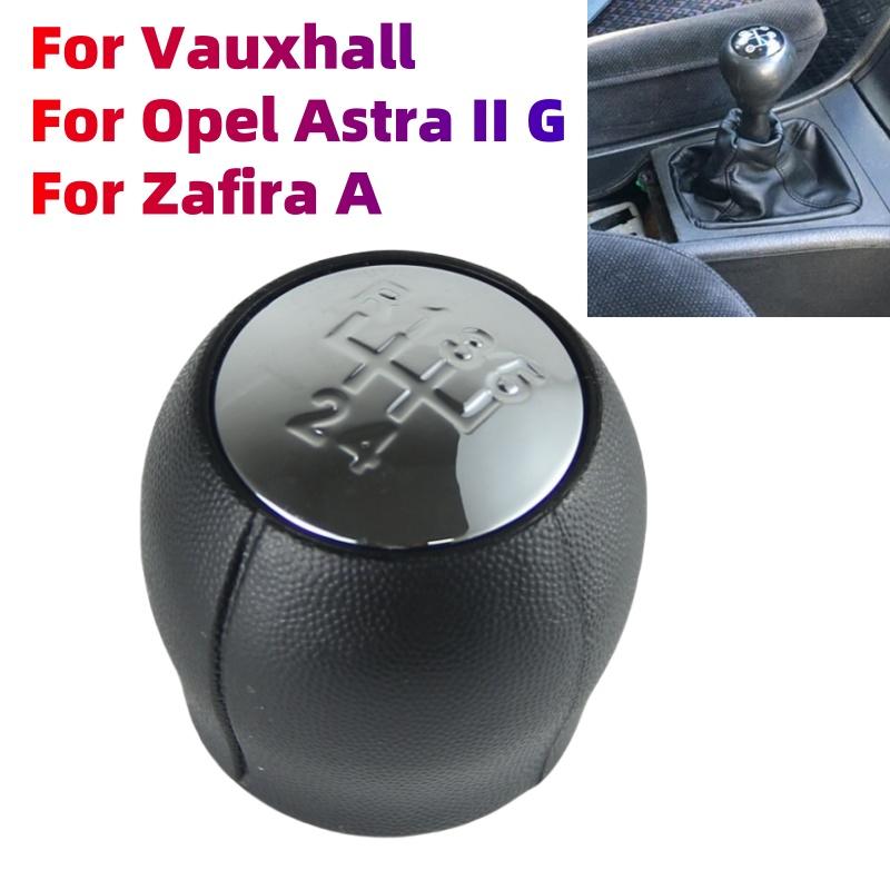 5 Speed For Opel Vauxhall Astra II G Zafira A 1998-2010 Gear Shift Knob With Gaiter Boot Cover Handbrake Case Cars Accessories
