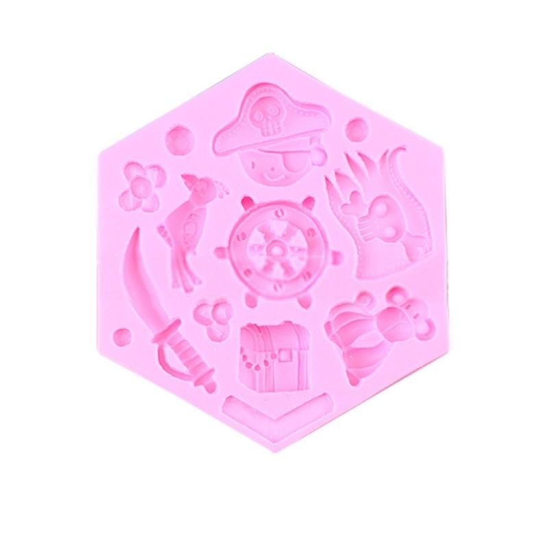 3D Verschiedene Formen Silikon Flexibel Lebensmittelqualität Form Ton Harz Keramik Süßigkeiten Fondant Süßigkeiten Schokolade Seifenform