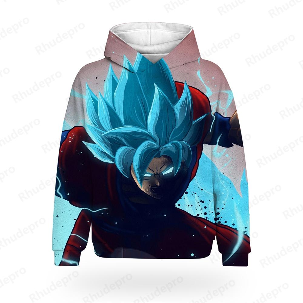 Streetwear Goku Long Sleeve Tee Vegeta Tops Dragon Ball Autumn Gym Hoodie Man Couple Outfit Funny T Shirts 2024 3D Print