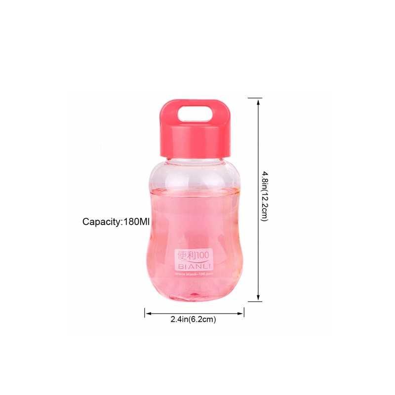 Buy 180ML Plastic Colorful Water Bottle Portable Water Bottles Mini