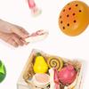 Wooden Simulation Vegetable Fruit Wooden Frame Playing House Kitchen Toys Kindergarten Early Education Cognition Fruit And Vegetable Wooden Box