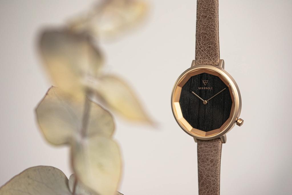 Curbholz German Genuine Imported EMIA5703 Women's Watch, Wooden, Design, Waterproof, Product,