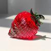 Mini Strawberry Pineapple Fruit Statue Artificial Crystal Crafts Ornaments  Home
