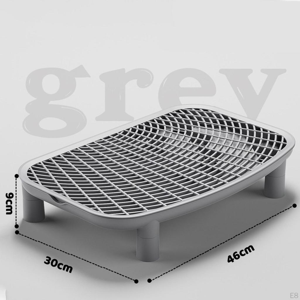 Step Cat Litter Ramp Easy To Clean Accessories Pet Supplies for Bathroom Lavatory