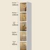 Milin Flip-Lid Bathroom Storage Cabinet