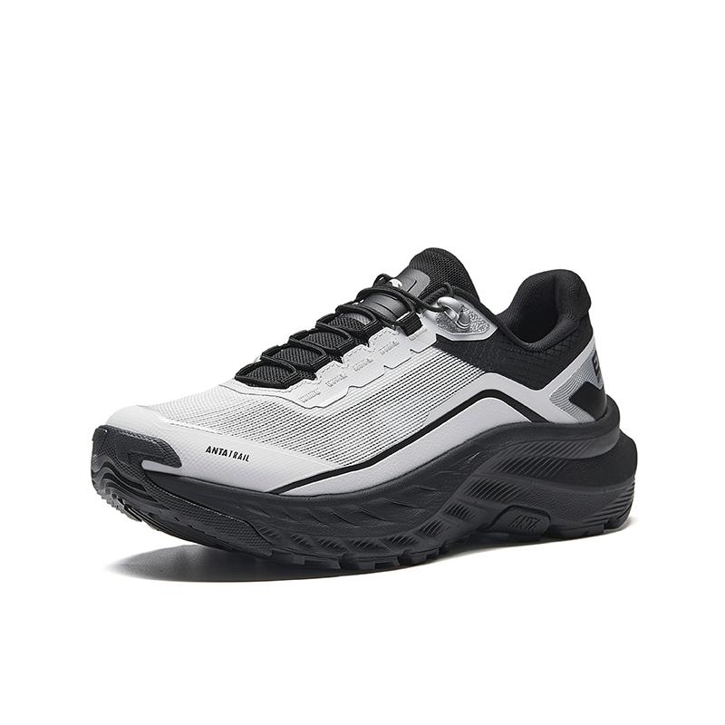 Anta Explore 1 New Surface 2026 Thick Sole Trail Shoes Outdoor Functional Shoes Kids Shoes Gray Black 922626685-6