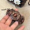 Geometric Resin Bangle: Trendy European-American Fashion Bracelet for Women
