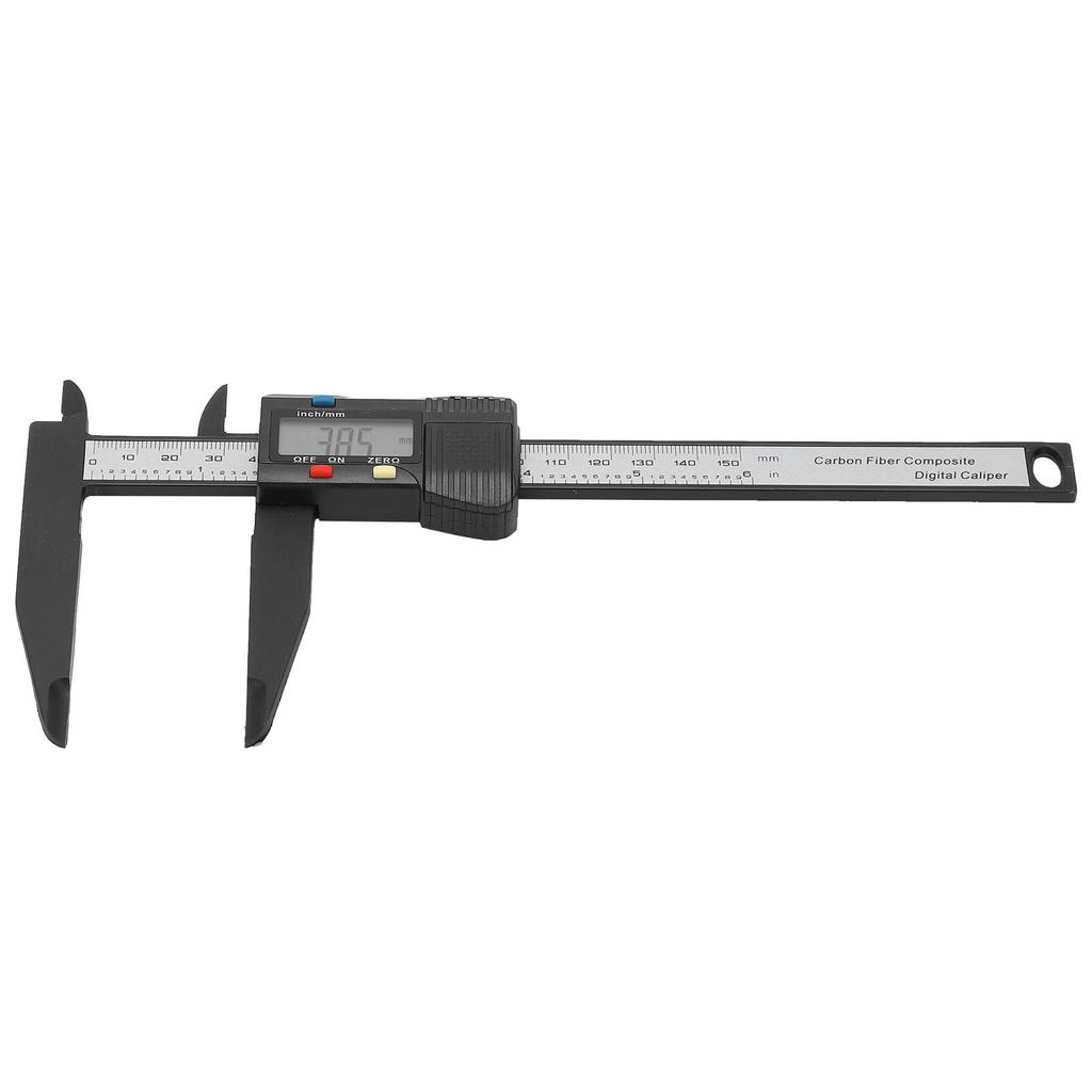 150mm Digital Caliper Large LCD Screen Measuring Caliper Ruler with Metric Inch Conversion Key