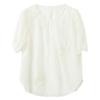 Sancai Women's Bubble Sleeve Blouse