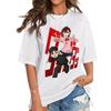 Anime Print Unisexga Dandadan Okarun Tshirt Momo Ayase Gift Exclusive Shirt Otaku Casual Wear Oneck Creativity Tee