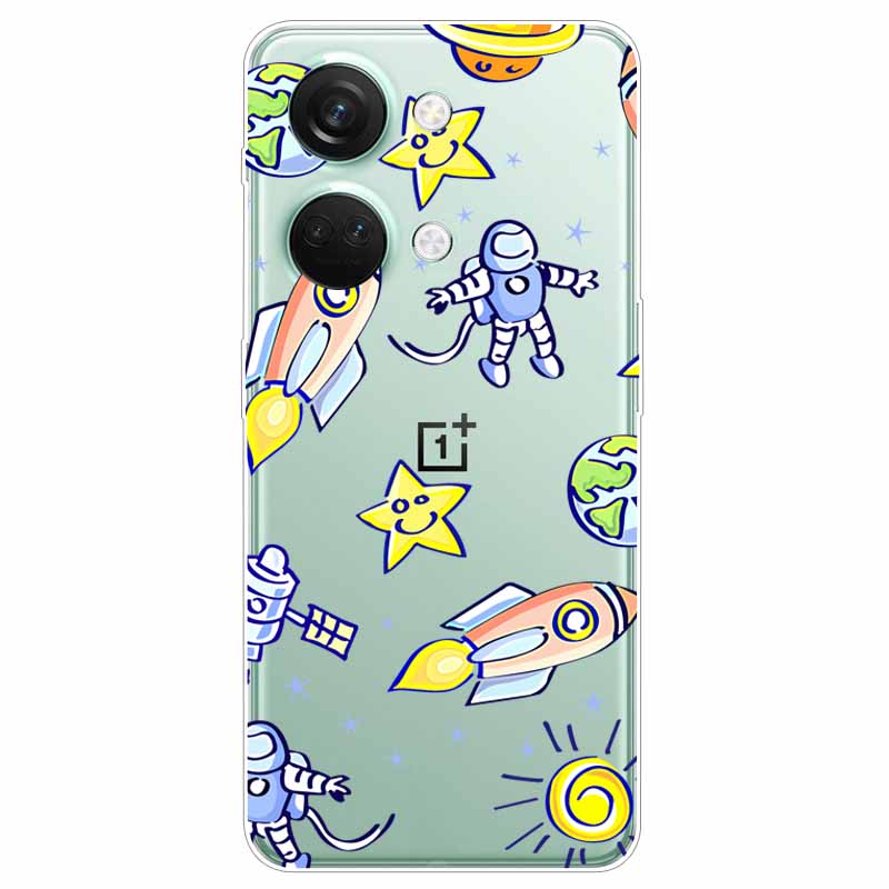For One Plus Nord 3 5G Case TPU Soft Clear Owl Dog Transparent Funda For Oneplus Nord 3 2023 Silicone Slim Shell 1 + Nord3 Capa