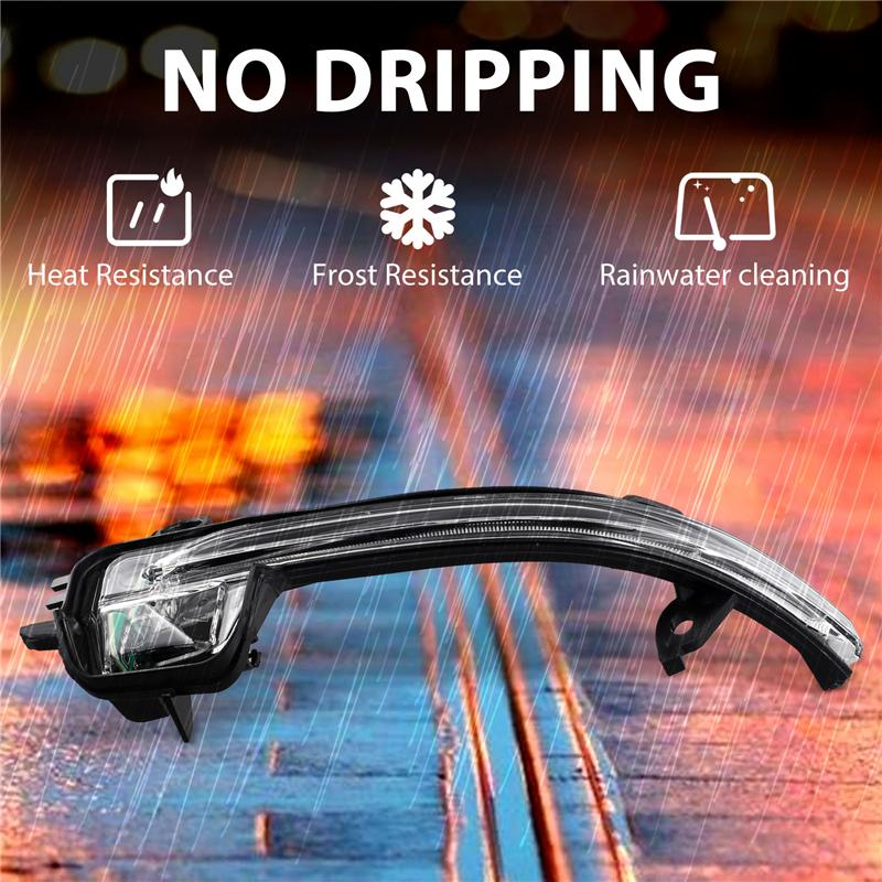 

For Bmw 1 Series M135i Xdrive M Performance Side Wing Mirror Auxiliary Turn Indicator Black Left