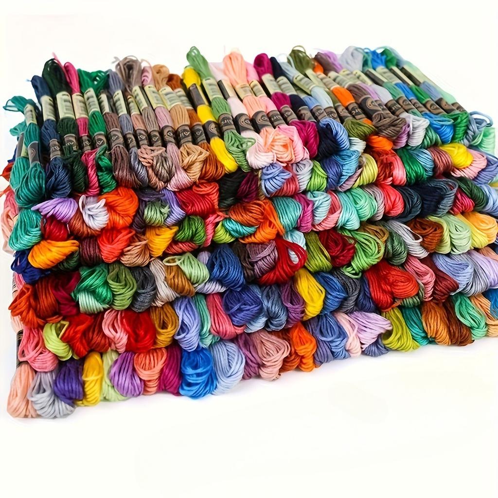 2026 Cross-stitch Thread Set - 25 To 447 Colors - 8 Meters - DIY Colored Polyester Embroidery Thread