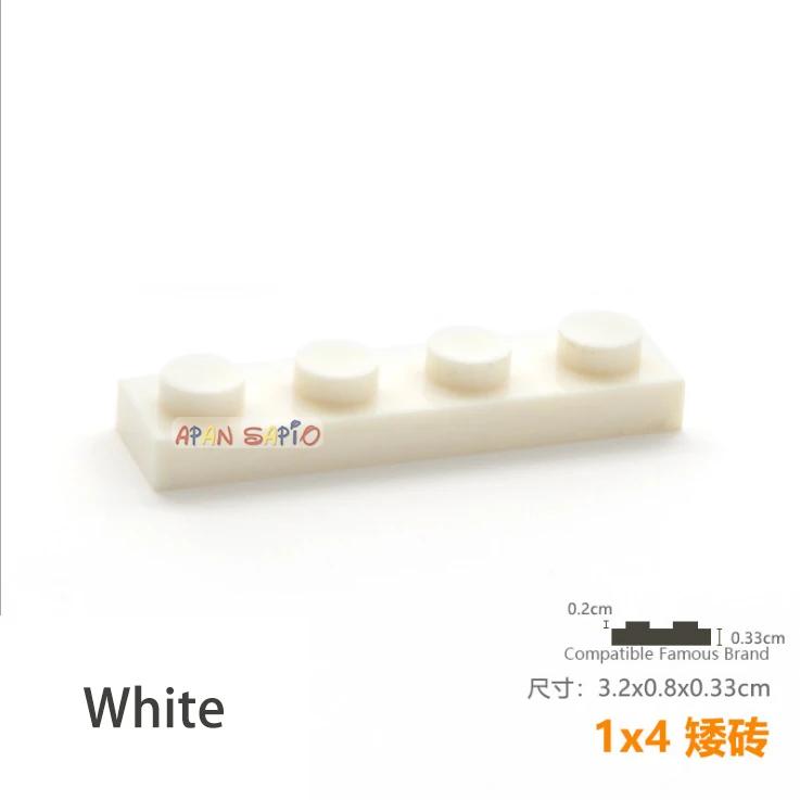 Superior-Grade 30Pcs/Lot Self-Assembly First-Class Assembly-Bricks First-Class Assembly Construction Pieces Thin High-Standard 1X4 Superior-Grade