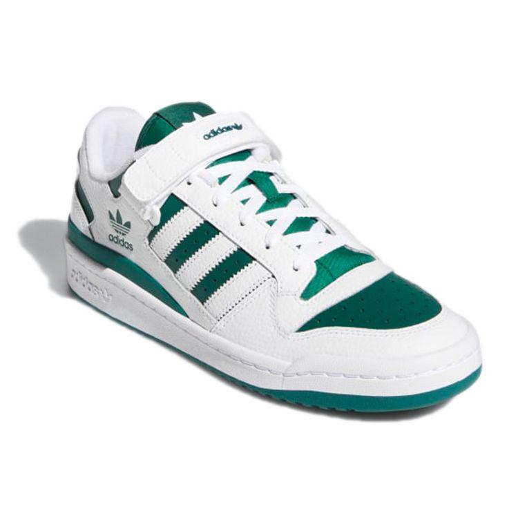 adidas Forum Low White Collegiate Green Unisex Sneakers Cloud-White GY8556