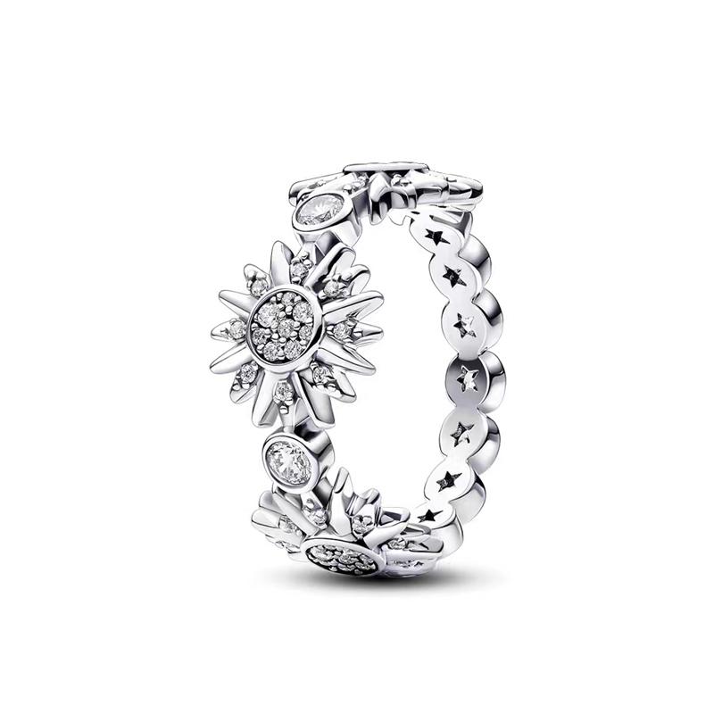 New 925 Silver Christmas Santa Elk Star Moon Sky Bead Charm DIY Women Bracelet Jewelry Gift