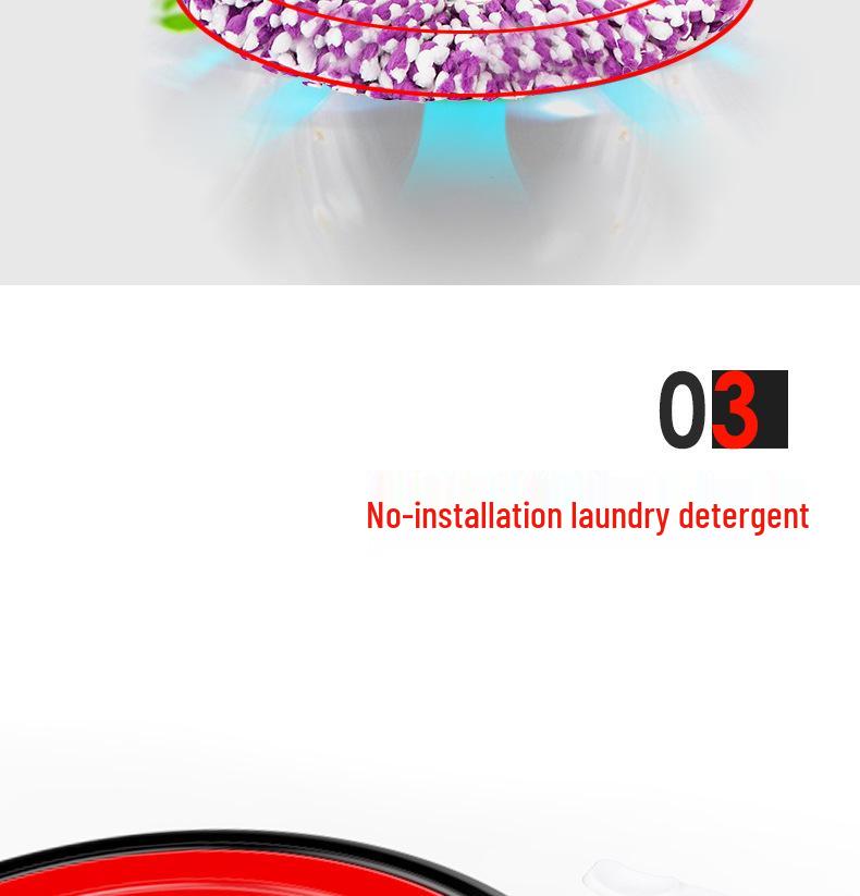 Universeller Rotationsmopp mit Doppelantrieb & Freihandsystem