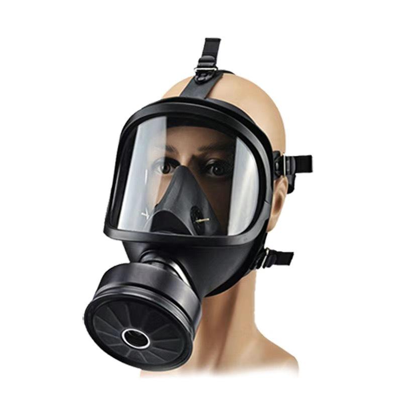 MF14 Gas Mask: Self-Priming, Large View