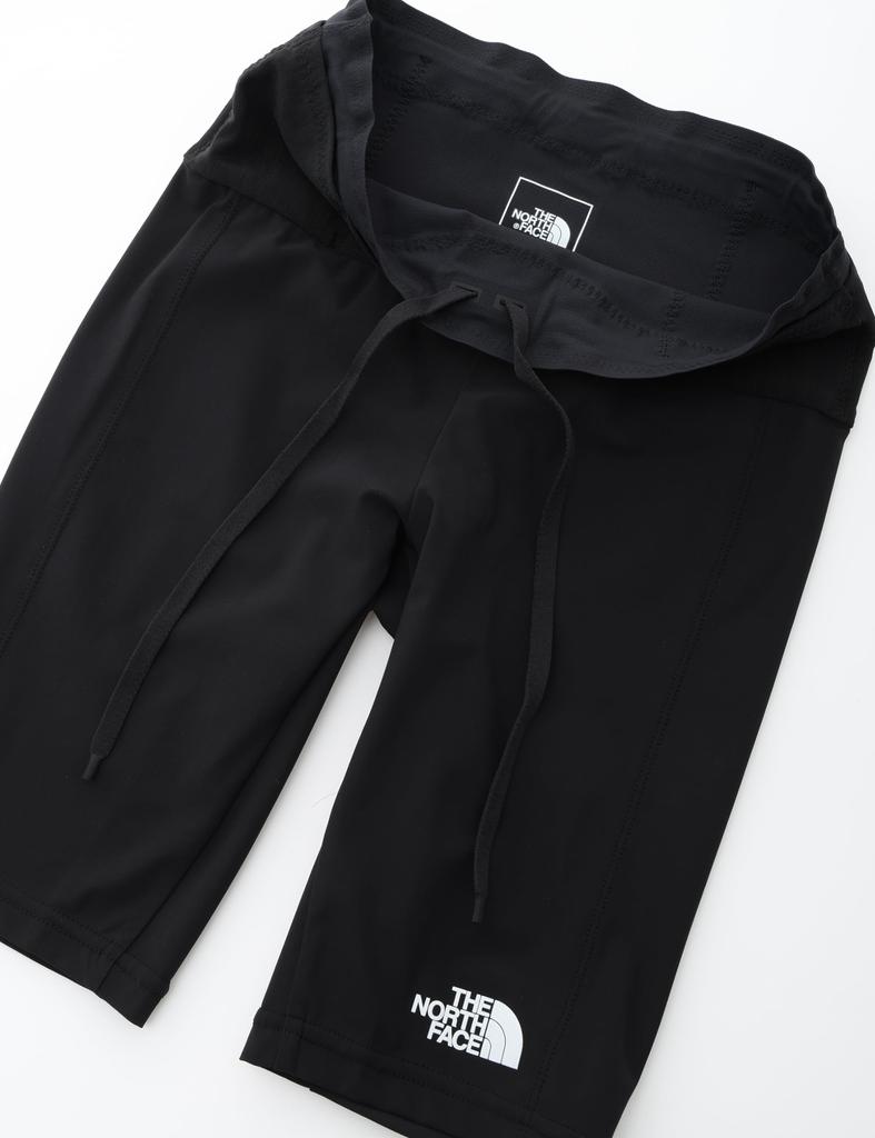 North Leggings Spats Impulse Short Tights NB42475 Black WM [The Face] Women's