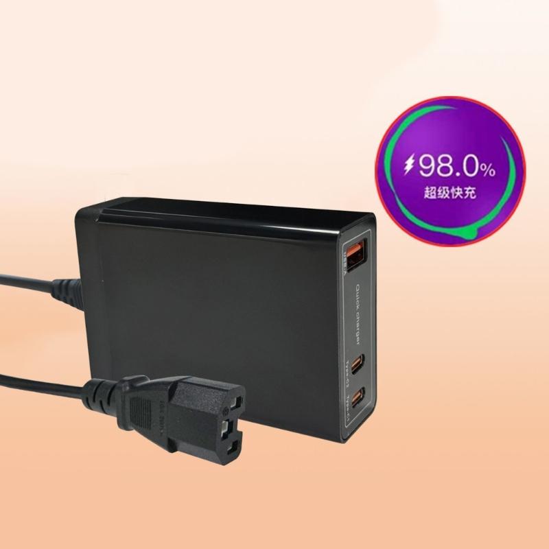 Fast Speed USB And Type C 3 Port Charger For 36V 48V 60V 72V 84V Electric Bicycles With Overloads Protections