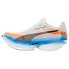 Fast-R Nitro Elite 3 Comfortable Soft Support Lightweight Racing Running Shoes Men Sneaker White Orange Blue 313418-01