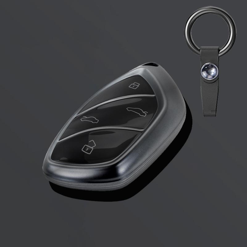 Tpu Car Remote Key Case Cover Shell Keychain For Roewe Rx5 I6 I5 Rx3 Rx8 Erx5 Mg Zs Ev Mg6 Ezs Hs Ehs Marvel X Marvel R