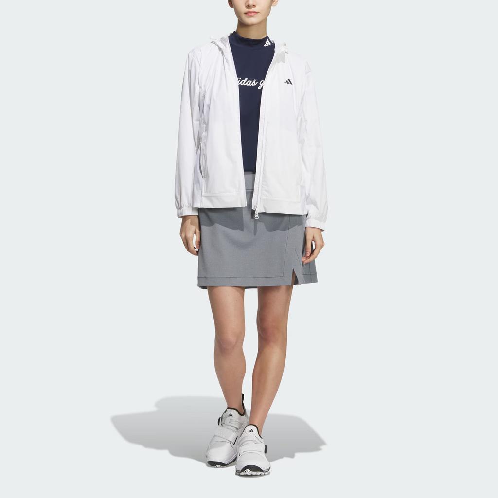Adidas Ss25 Wind Brand Logo Golf Sports Hooded Long Sleeve Jacket Women Jacket JM3000