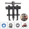 2.5" Adjustable Clamping Depth 2 Leg Gear Puller Hub Bearing Removal Pulley Tool