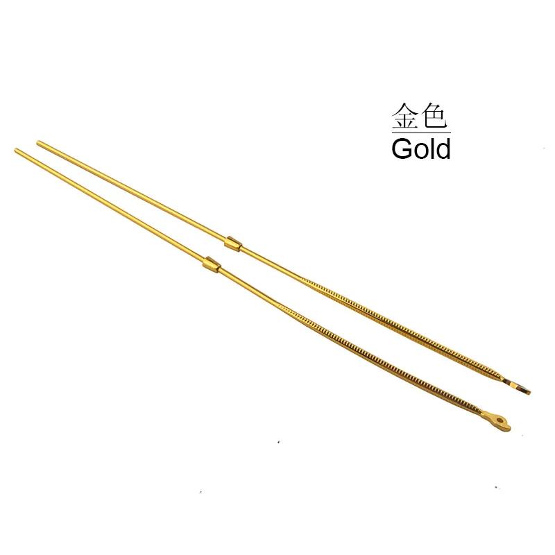 

1pair Metal Eyeglasses Temple Sunglasses Leg For Replacement Accessories T16 золотой