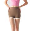 Color-Block High-Waisted Butt-Lift Yoga Shorts with Pockets for Running, Tennis, and Fitness - Women's Summer Outerwear