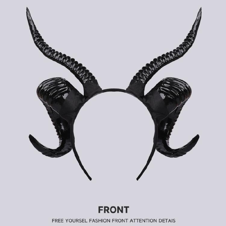 Handmade Cartoon Cosplay Costume Sheep Horn Halloween Party Role Headbands
