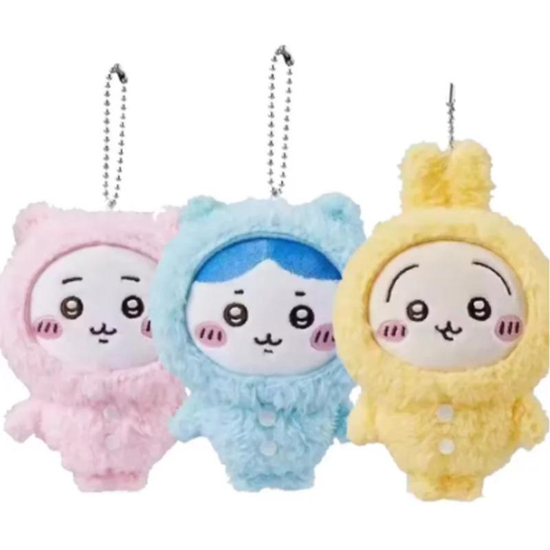 Kawaiichiikawa Plush Toy Collection Little Creatures Hachiware Usagi Fluffy Stuffed Doll Cute Anime Room Decor Souvenir Gift
