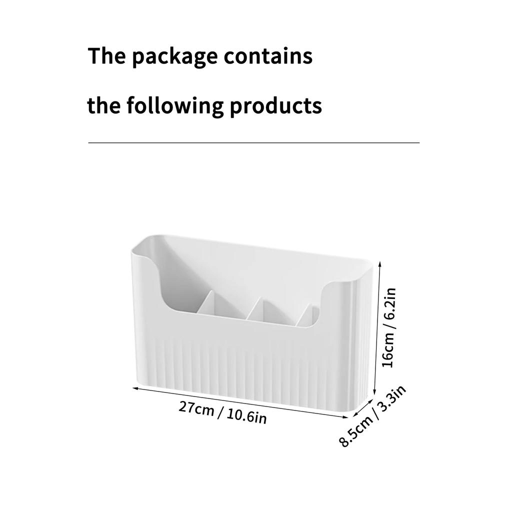 Plastic Bag Storage Box Multifunctional Trash Bag Container Garbage Bag Holder Kitchen Cabinet Storage Organizer