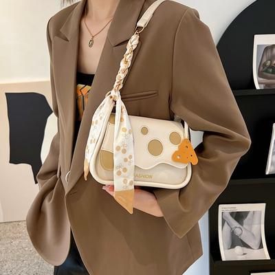 Bag Women's Early Autumn New Niche Fashion Simple Single Shoulder Armpit New Bag Casual Small Square Bag