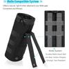 Borsa porta borraccia sportiva migliorata compatibile con sistema Molle, porta cordoncino tattico, portaborraccia in rete da viaggio