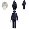 Jujutsu Kaisen Costume Cosplay Inumaki Toge Set Con Parrucca di Alta Qualità e Pantaloni Resistenti Per Halloween ed Eventi Anime