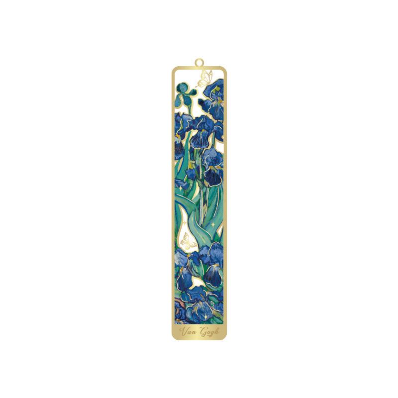 Vintage Floral Bouquet Metal Bookmark – Exquisite Page Clip Pendant Gift