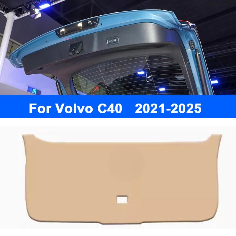 For Volvo C40 XC40 XC60 XC90 Car Tailgate Mat Trunk Liner Cargo Tray Waterproof Rear Bumper Protector Pad Anti-Slip Accessories