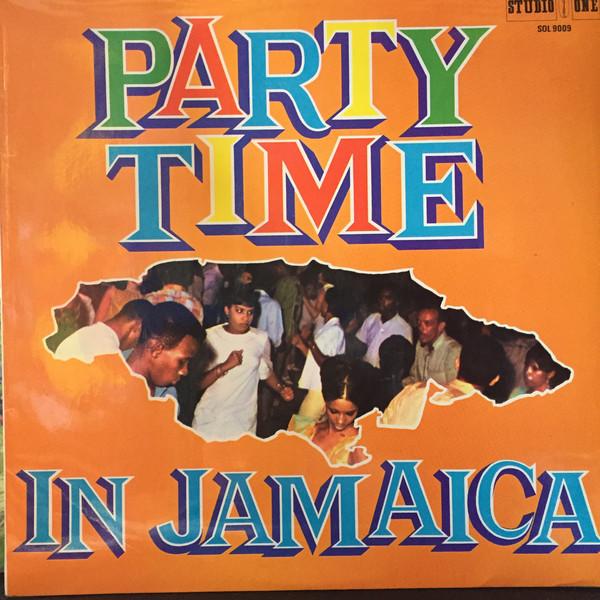LP Record VARIOUS - Party Time In Jamaica SOL9009 Studio One 1968 Jamaica Reggae, Ska & Dub Used